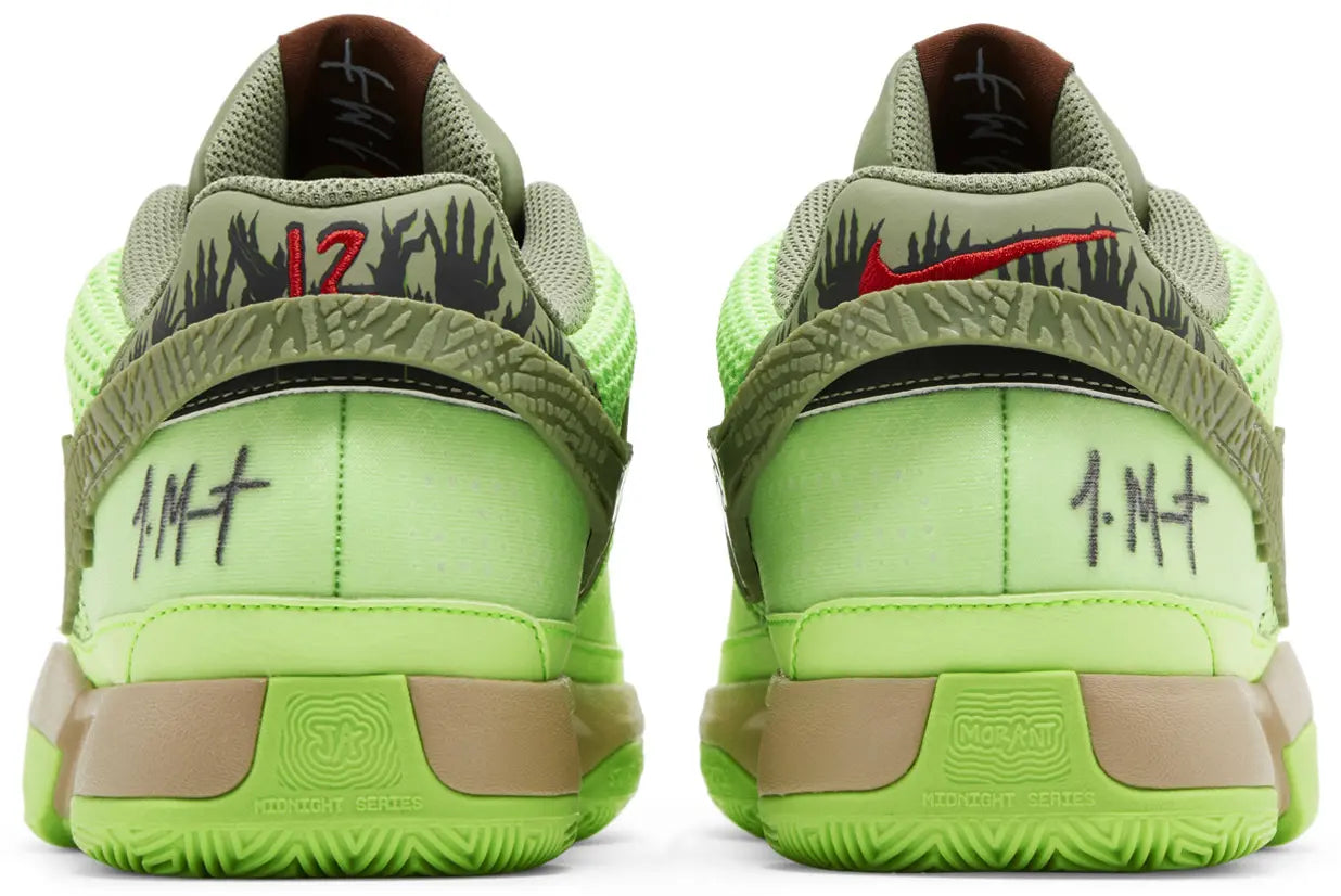 Nike Ja 1 Halloween Zombie Back