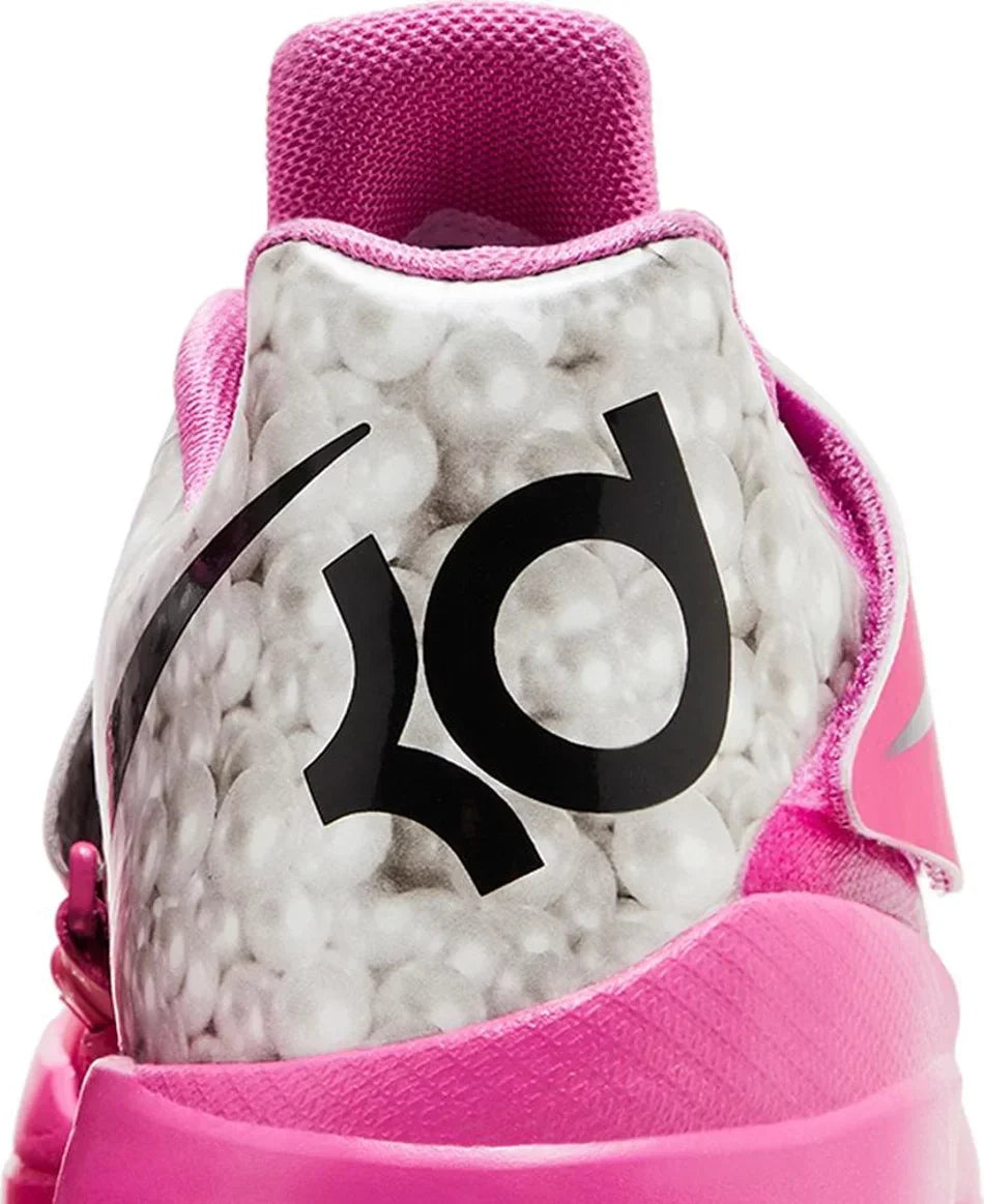 Nike KD 4 Aunt Pearl (2024) close-up heel counter