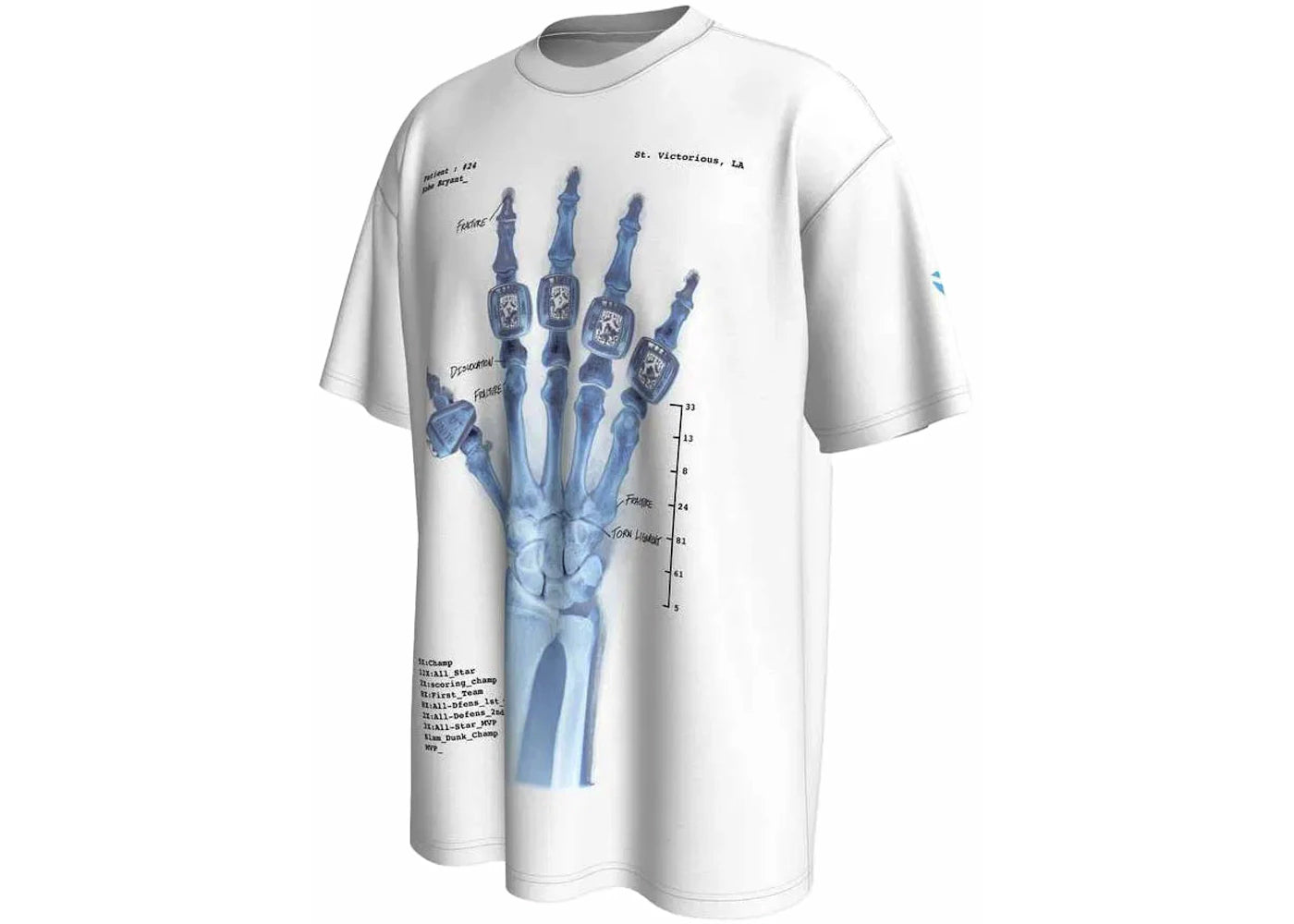 Nike Kobe Bryant Broken Not Beaten T-shirt White