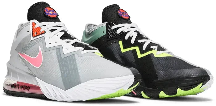 Nike LeBron 18 Low Bugs vs Marvin Space Jam-pair