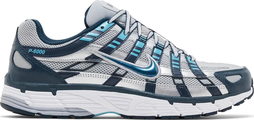 Nike P-6000 Armory Navy Flat Silver