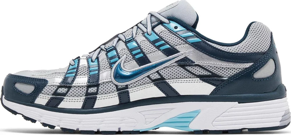 Nike P-6000 Armory Navy Flat Silver