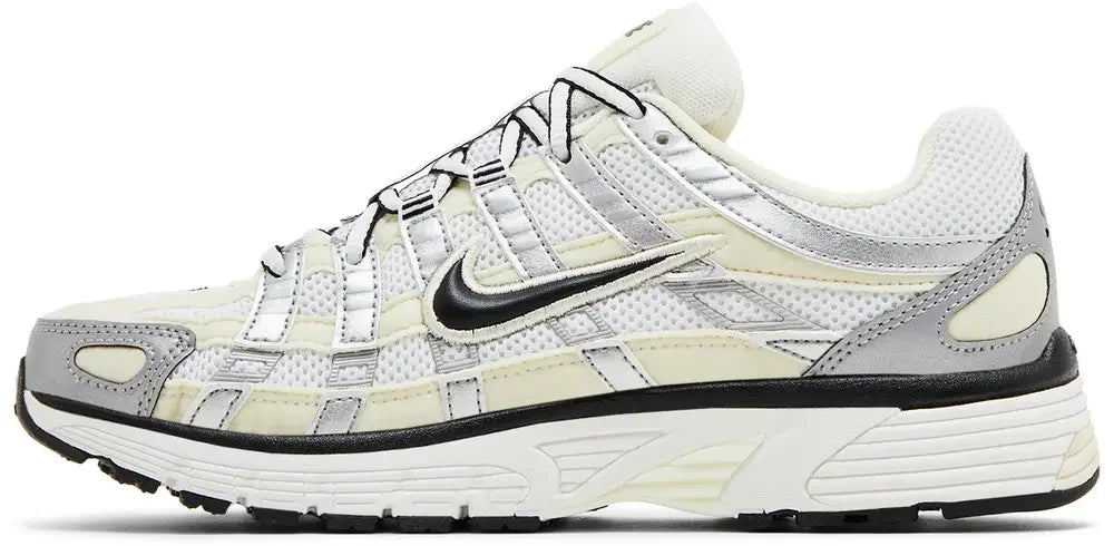 Nike P-6000 Coconut Milk Metallic Silver (W)