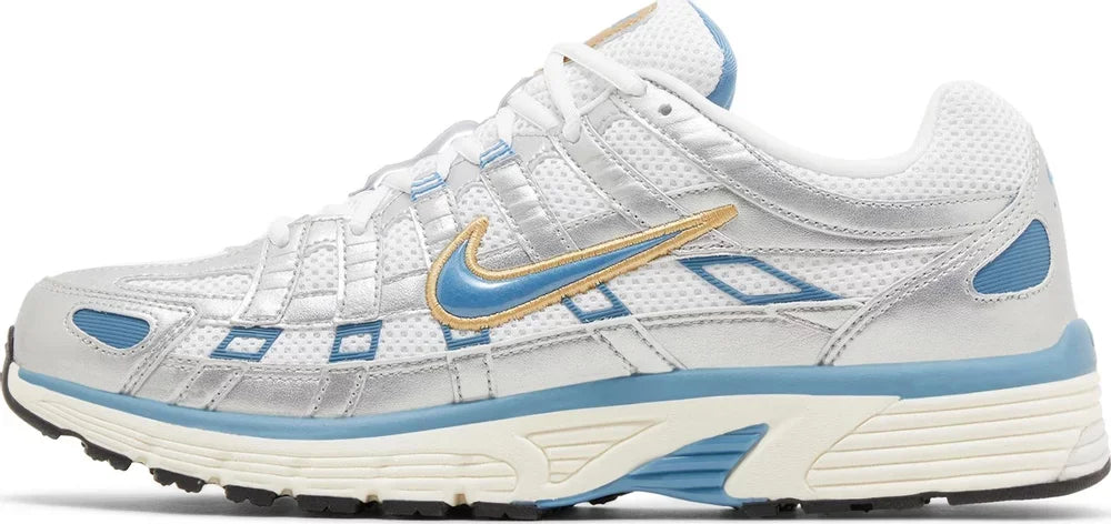 Nike P-6000 Metallic Silver Aegean Storm