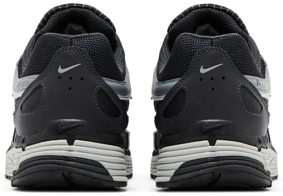 Nike P-6000 Anthracite Smoke Grey heel counter