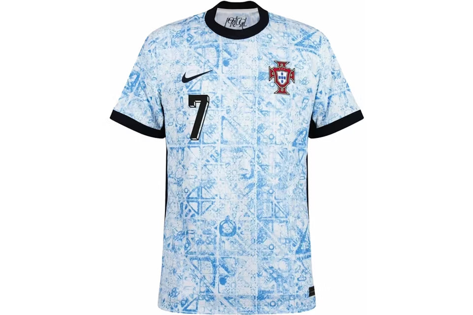 Nike Portugal 2024/25 Ronaldo Match Away ADV Authentic Jersey Blue