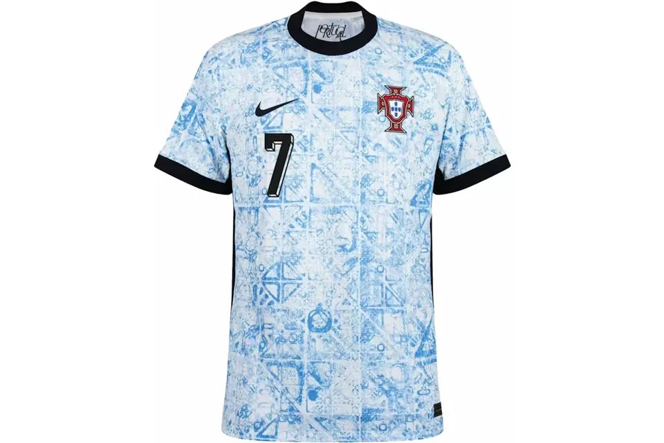 Nike Portugal 2024/25 Ronaldo Match Away ADV Authentic Jersey Blue