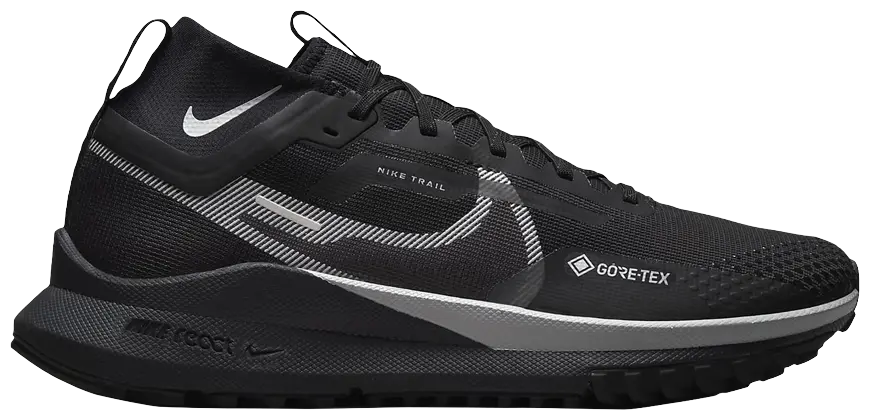 Nike React Pegasus Trail 4 Gore-Tex Black Wolf Grey