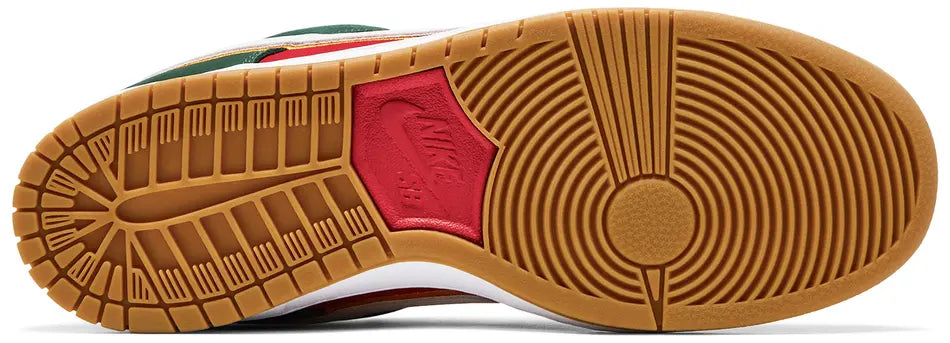 Nike SB Dunk Low Pro PRM Seattle Supersonics sole