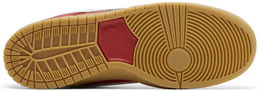 Nike SB Dunk Low University Red Gum
