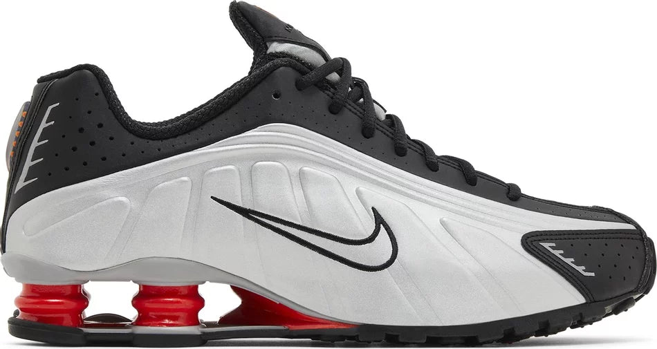 Nike Shox R4 Black Metallic Silver 2018 2024