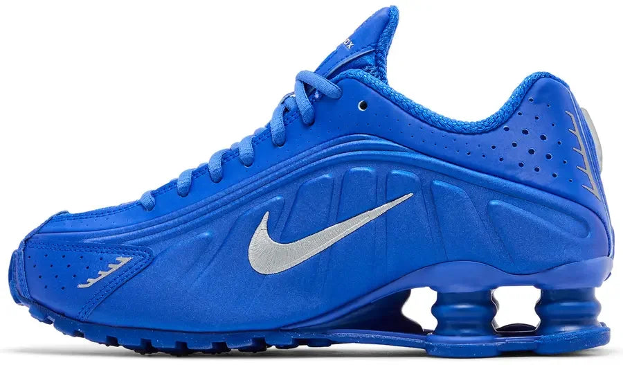 Nike Shox R4 Racer Blue Metallic Silver (W) 2