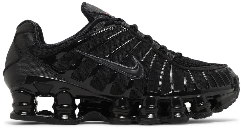 靴 Nike W's Shox TL Black and Max Orange Nike Shox TL 