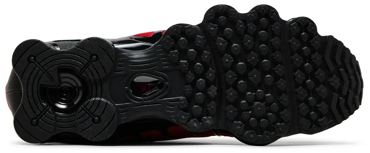 Nike Shox TL Black University Red Gradient Sole