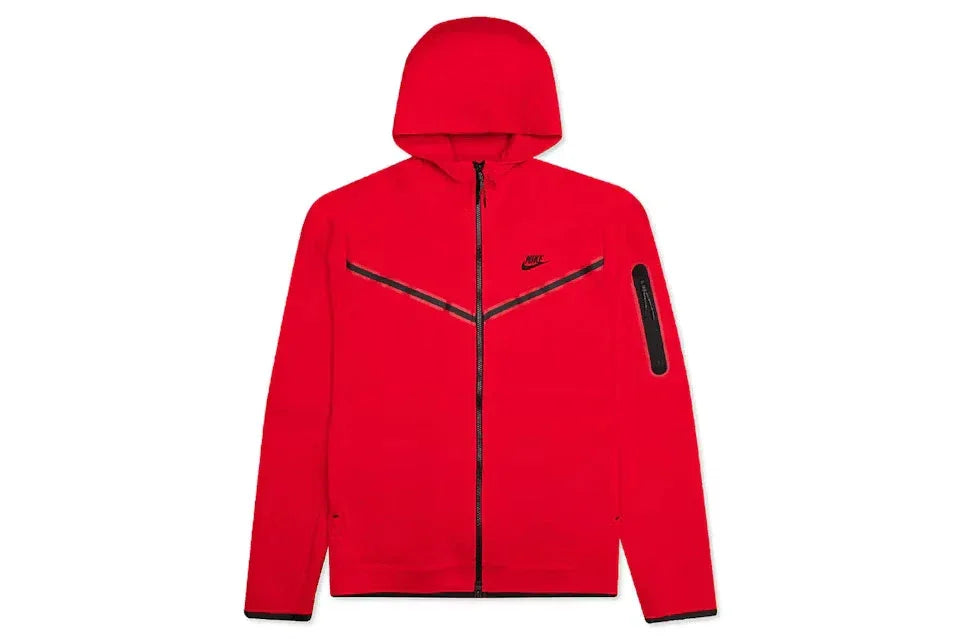 Nike Sportswear Tech Fleece Full-Zip Hoodie University Red