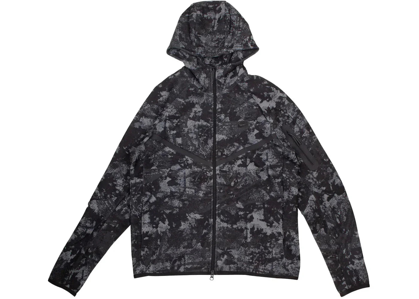 Nike Tech Fleece Windrunner Full Zip Sweatshirt Smoke Grey