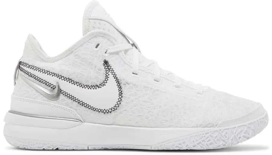 Nike Zoom LeBron NXXT Gen White Metallic Silver