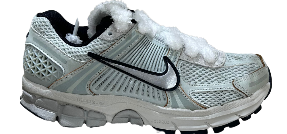 Nike Zoom Vomero 5 Light Silver Chrome x Fluff Laces