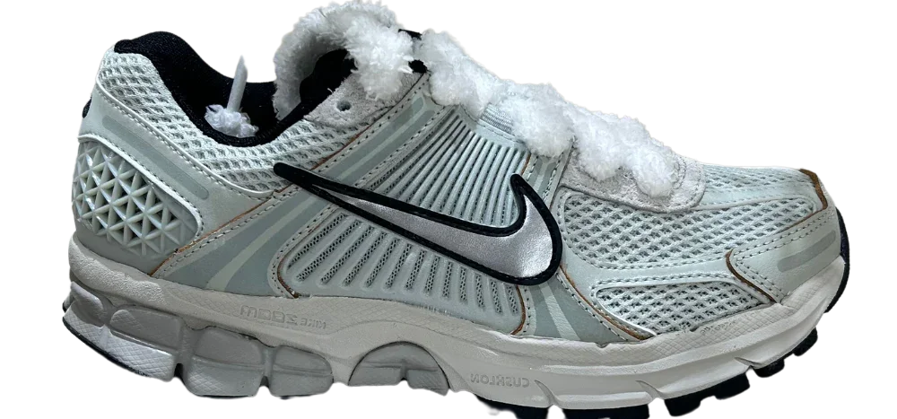 Nike Zoom Vomero 5 Light Silver Chrome x Fluff Laces