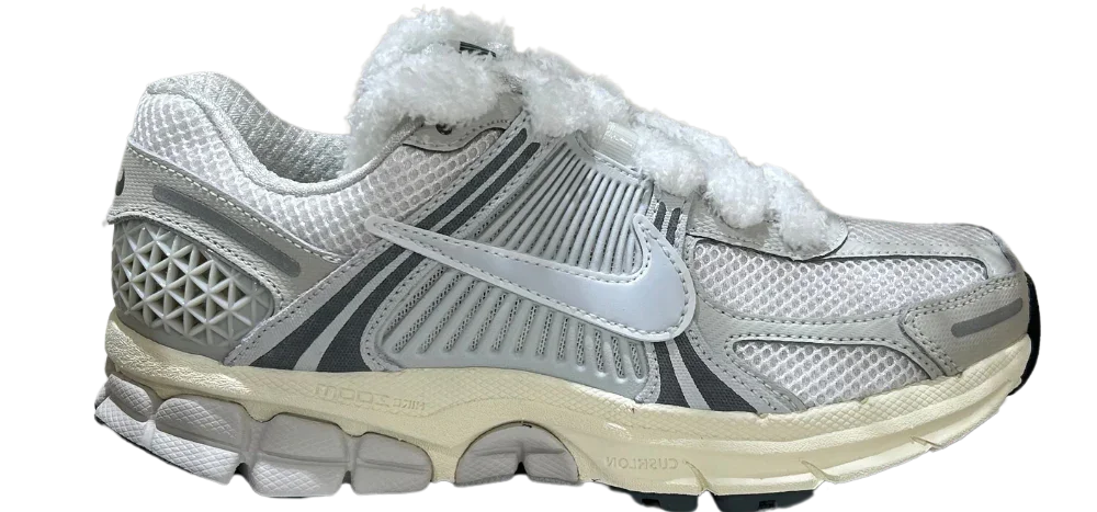 Nike Zoom Vomero 5 Platinum Tint x Fluff Laces