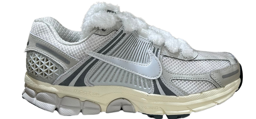 Nike Zoom Vomero 5 Platinum Tint x Fluff Laces