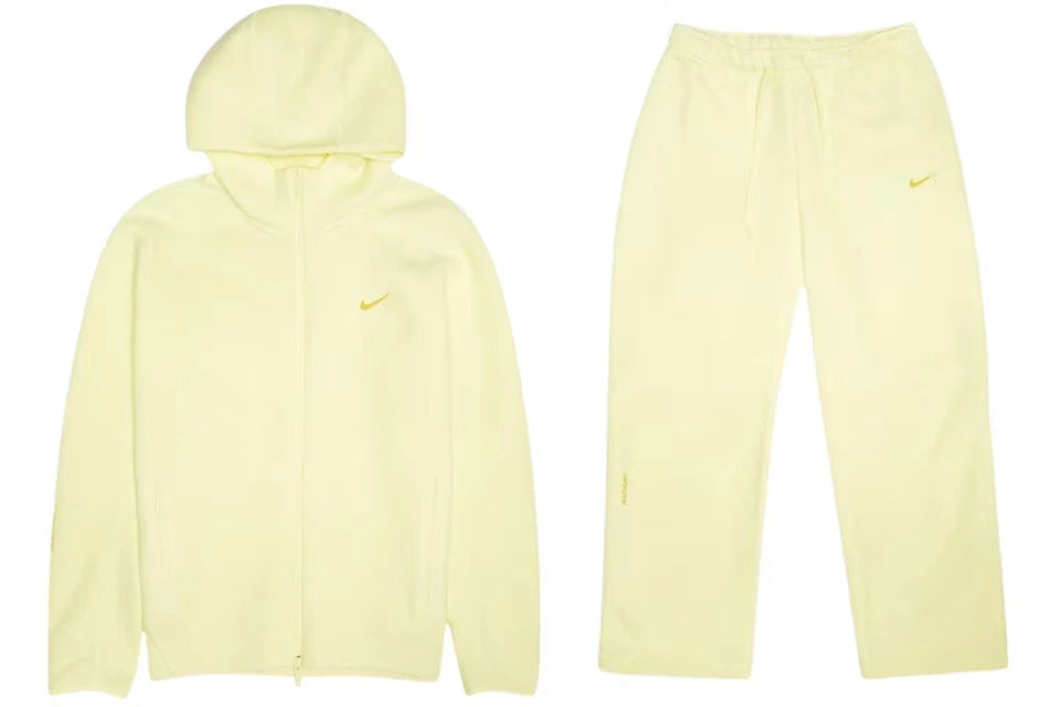 Nike x NOCTA NRG Tech Fleece Hoodie & Pants Set Citron Tint/Vivid Sulfur
