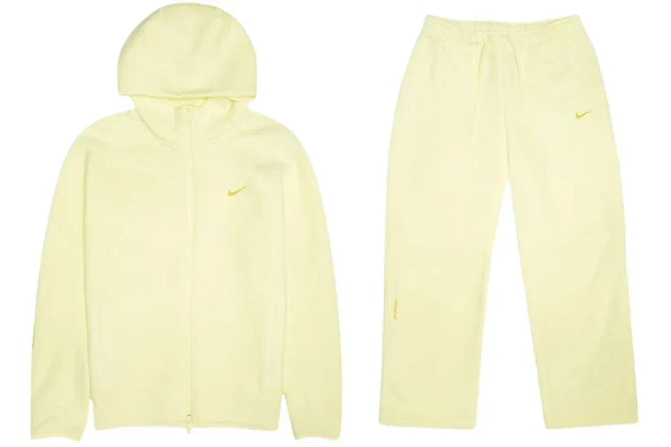 Nike x NOCTA NRG Tech Fleece Hoodie & Pants Set Citron Tint/Vivid Sulfur