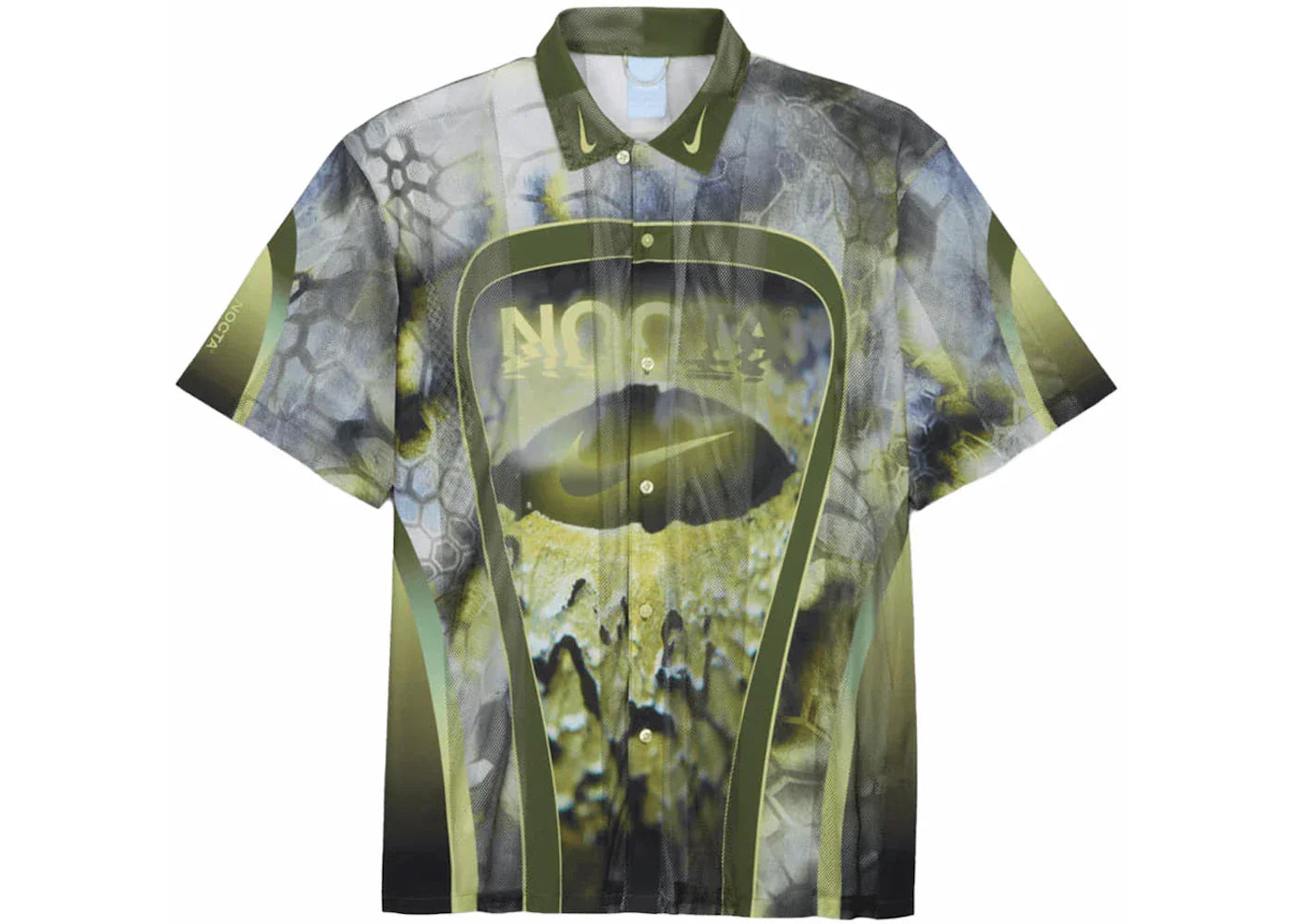 Nike x NOCTA Opal Tito Neeks Button Down Pilgrim/Oil Green/Black