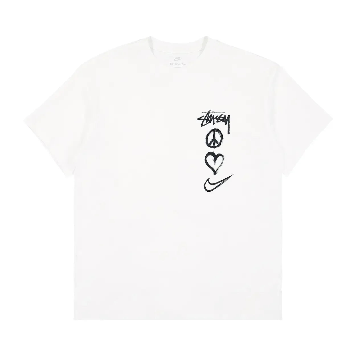 Nike x Stussy Peace, Love, Swoosh T-shirt (US Sizing) White