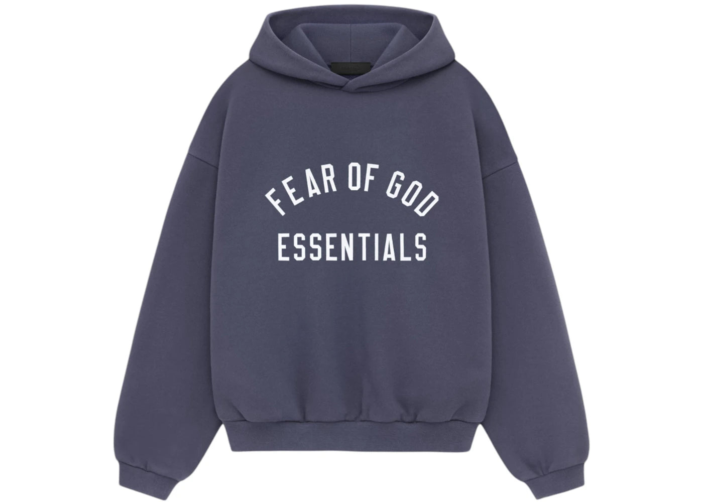 Fear of God Essentials Kids Fleece Hoodie Marine -1