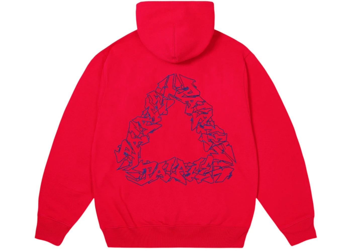 Palace P3 Piece Hoodie True Red -1