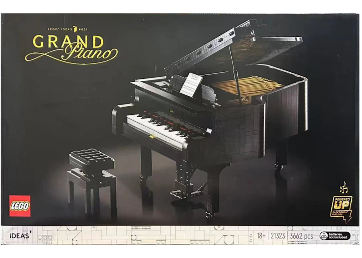 LEGO Ideas Grand Piano Set 21323 -1