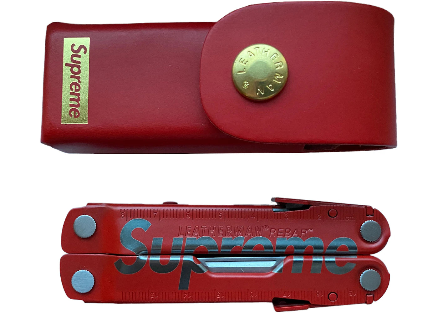 Supreme Leatherman Rebar Red -1