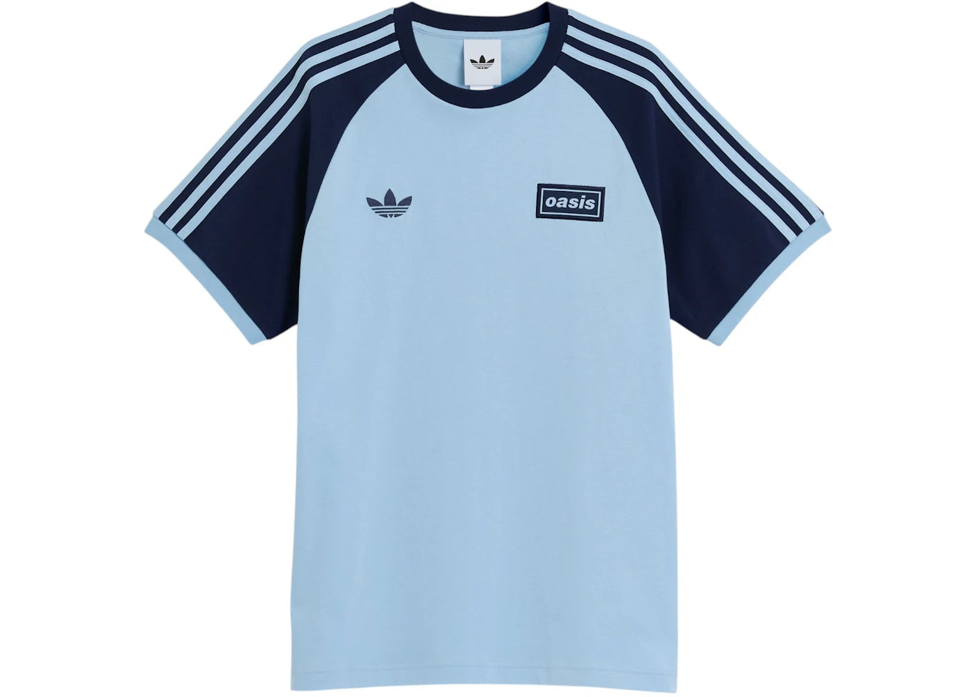 adidas Tour 3-Stripes Tee Clear Sky Night Indigo -1