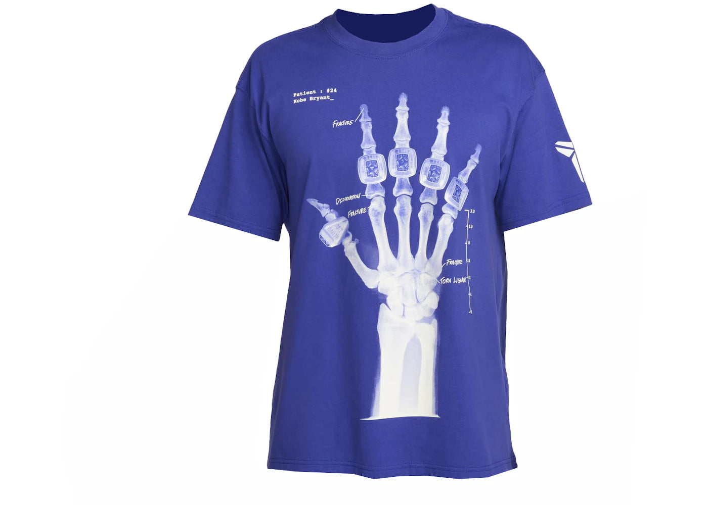 Nike Kobe Bryant Broken Not Beaten T-shirt Light Concord -1