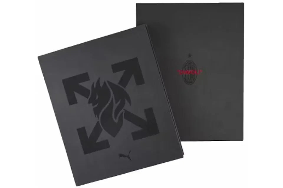 OFF-WHITE x Puma AC Milan Authentic Jersey Black/Power Green