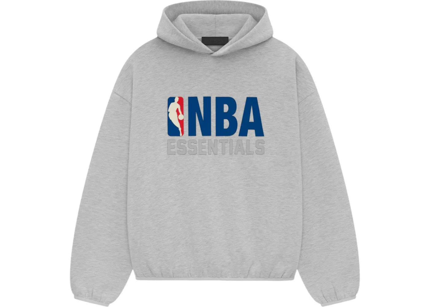 Fear of God Essentials NBA Hoodie Light Heather -1