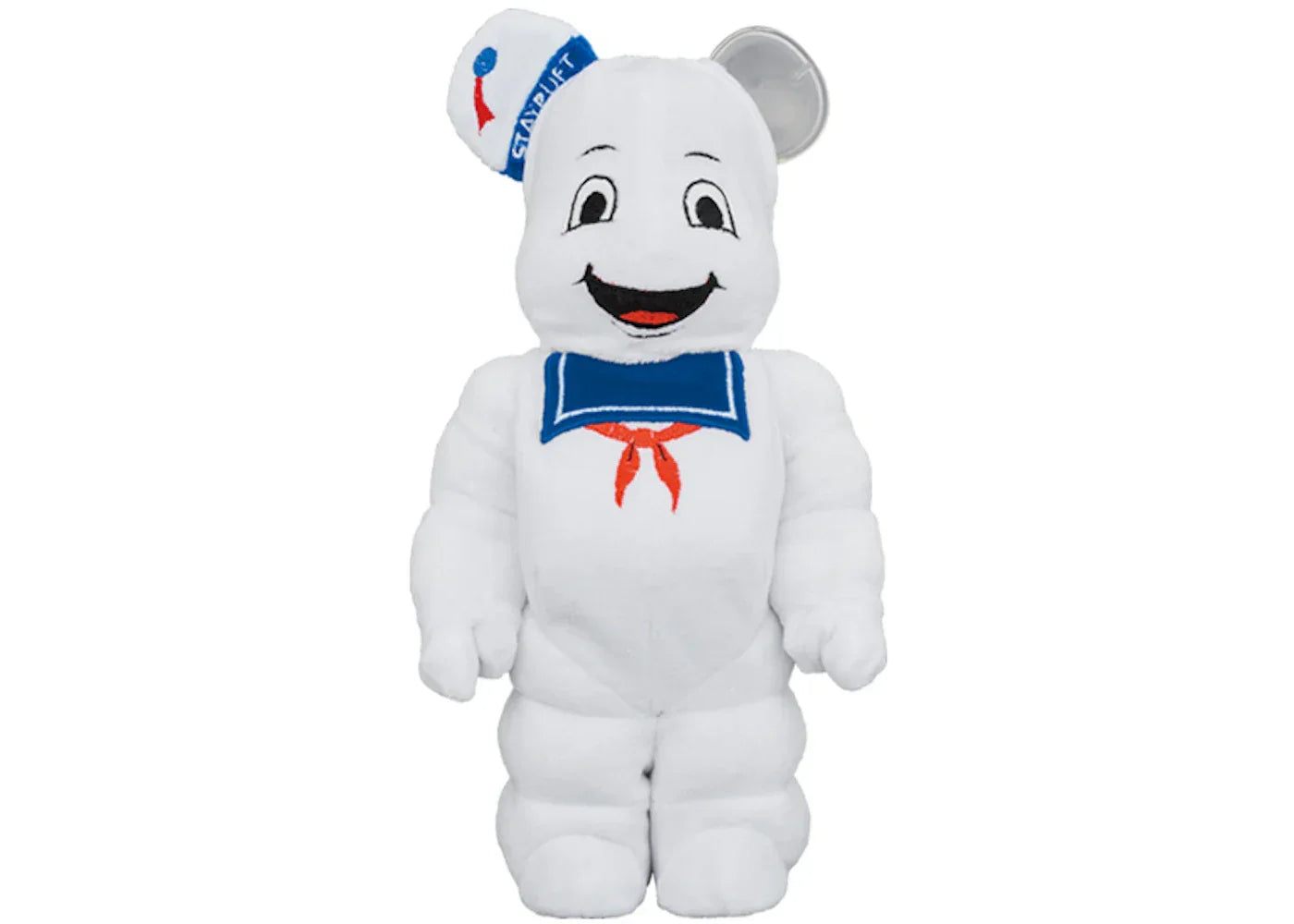 Bearbrick x Ghostbusters Stay Puft Marshmallow Man Costume Version 400%-1