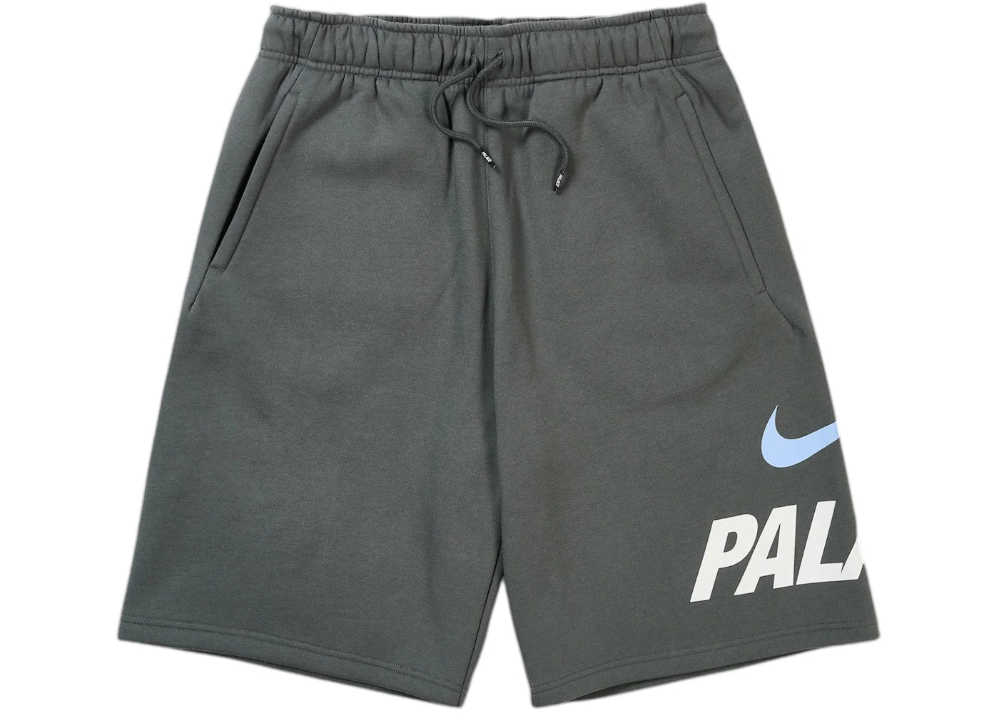 Palace x Nike Sweat Short Charcoal -1