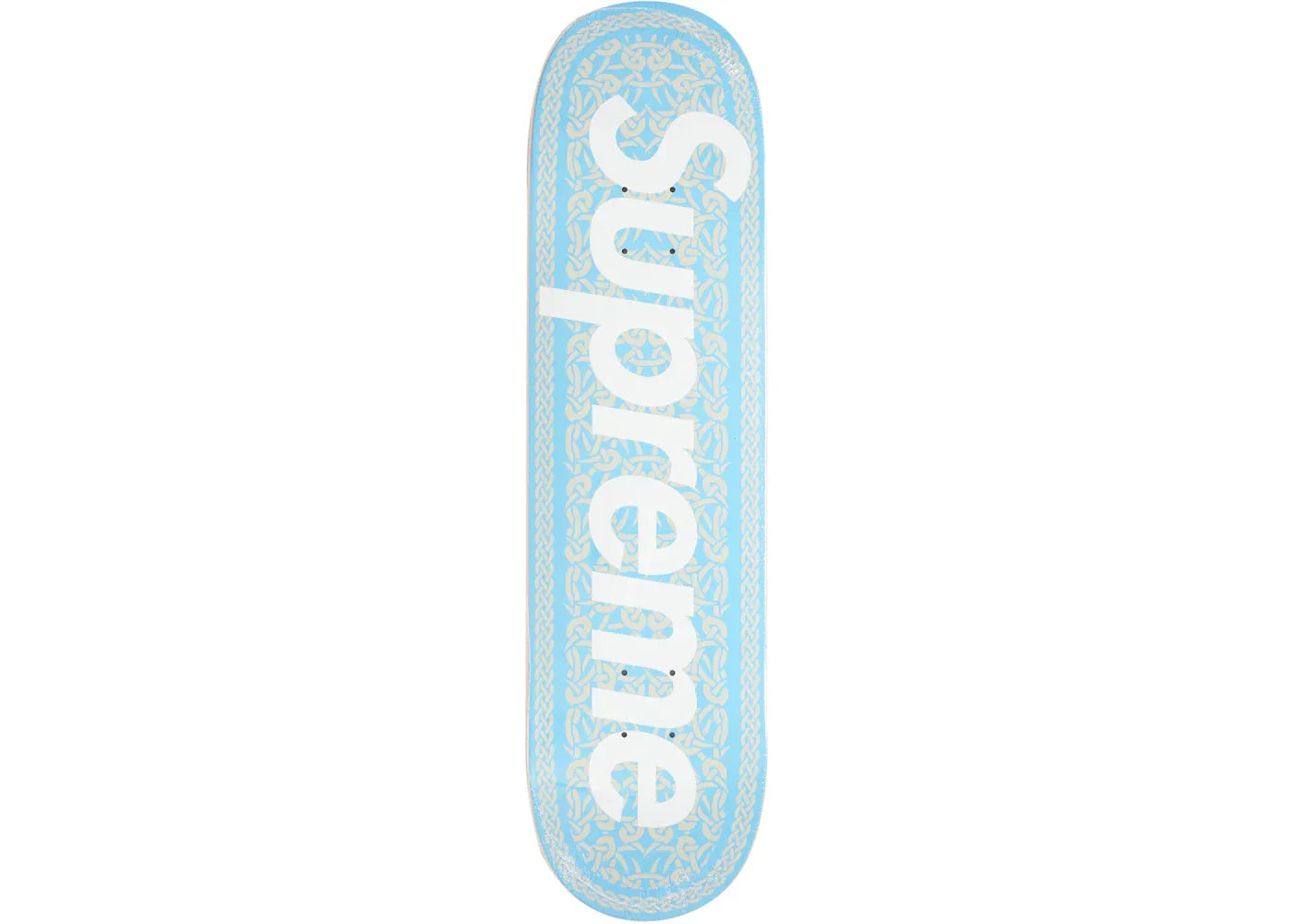 Supreme Celtic Knot Skateboard Deck Blue-1