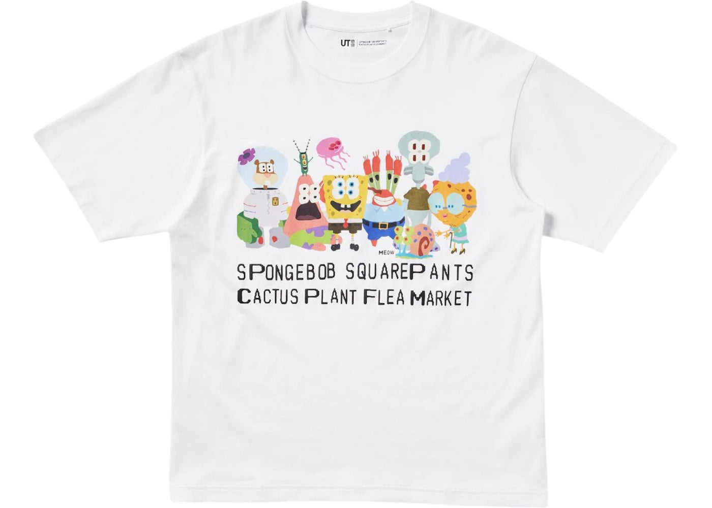 Uniqlo x CPFM Spongebob Squarepants UT Graphic II T-Shirt White -1