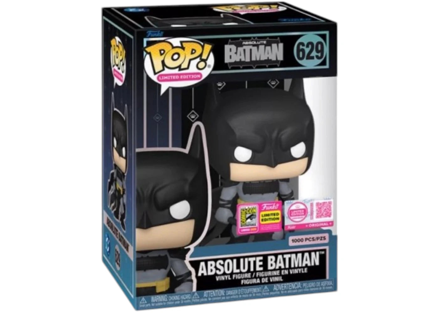 Funko Pop! Limited Edition Absolute Batman SDCC 2026 (1000PCS) Figure #629 -1