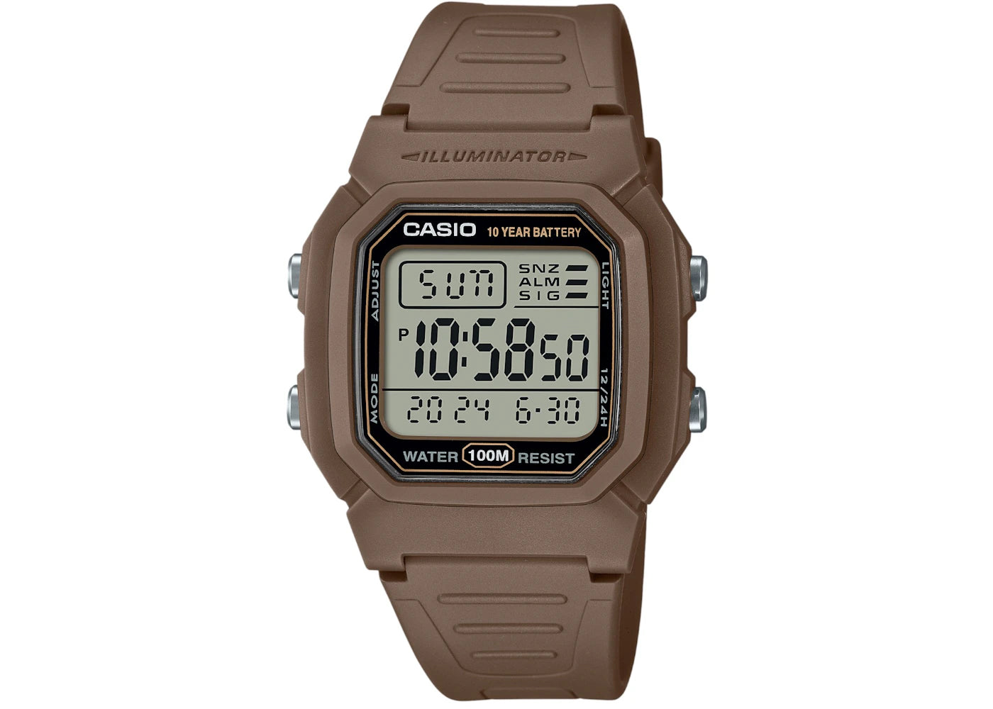Casio G-Shock W-800H-5A (Brown) -1