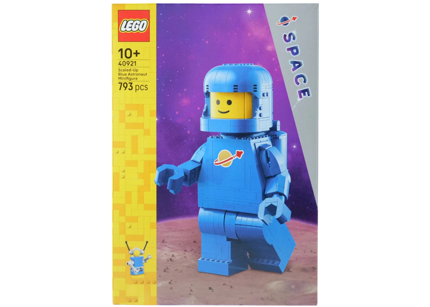 LEGO Space Up-Scaled Blue Astronaut Minifigure Set 40921 -1