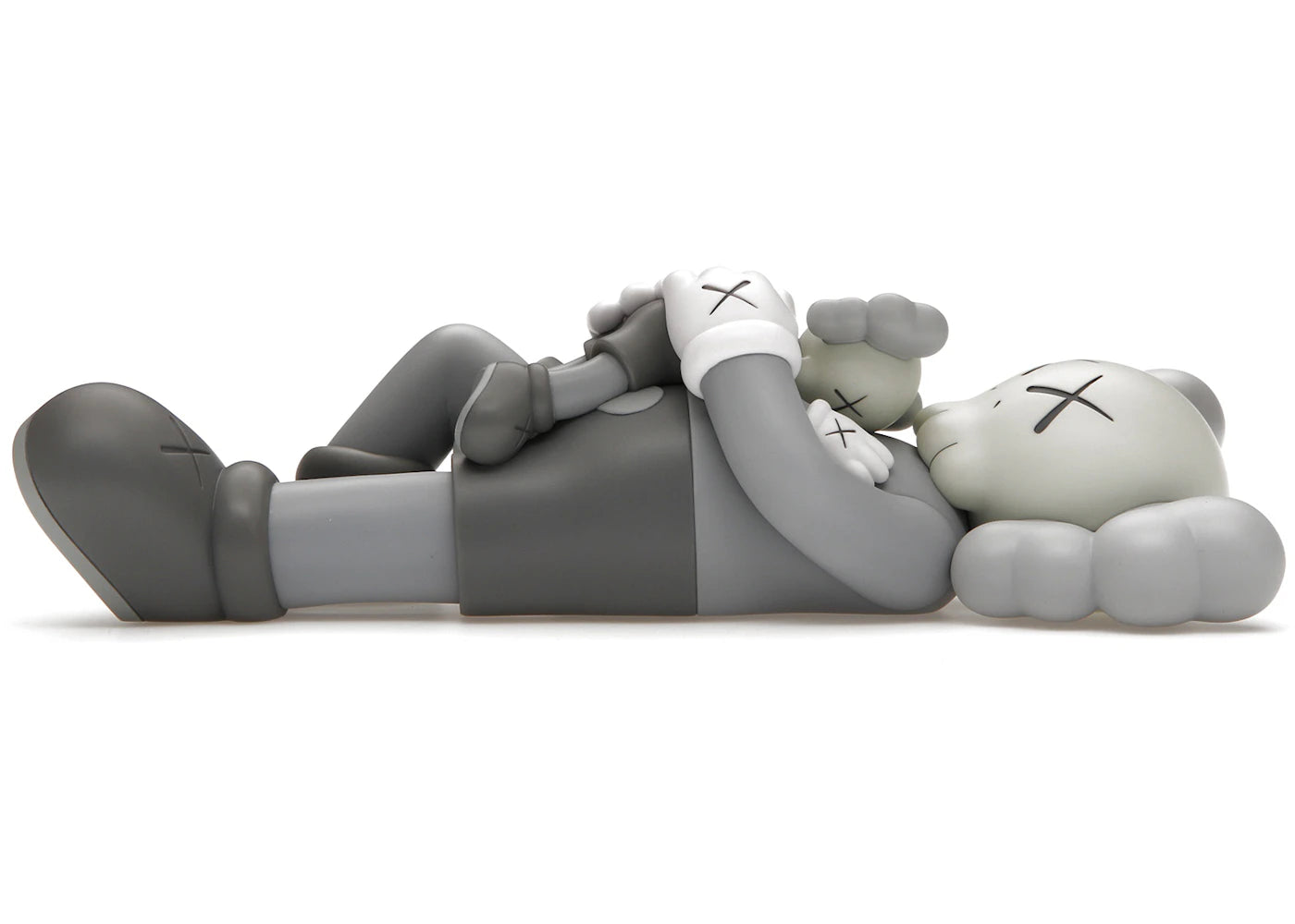 KAWS Holiday Singapore Vinyl Figure Grey -1