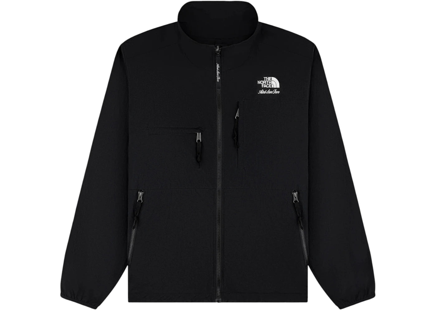 Aime Leon Dore x The North Face Nylon Denali Jacket Black -1