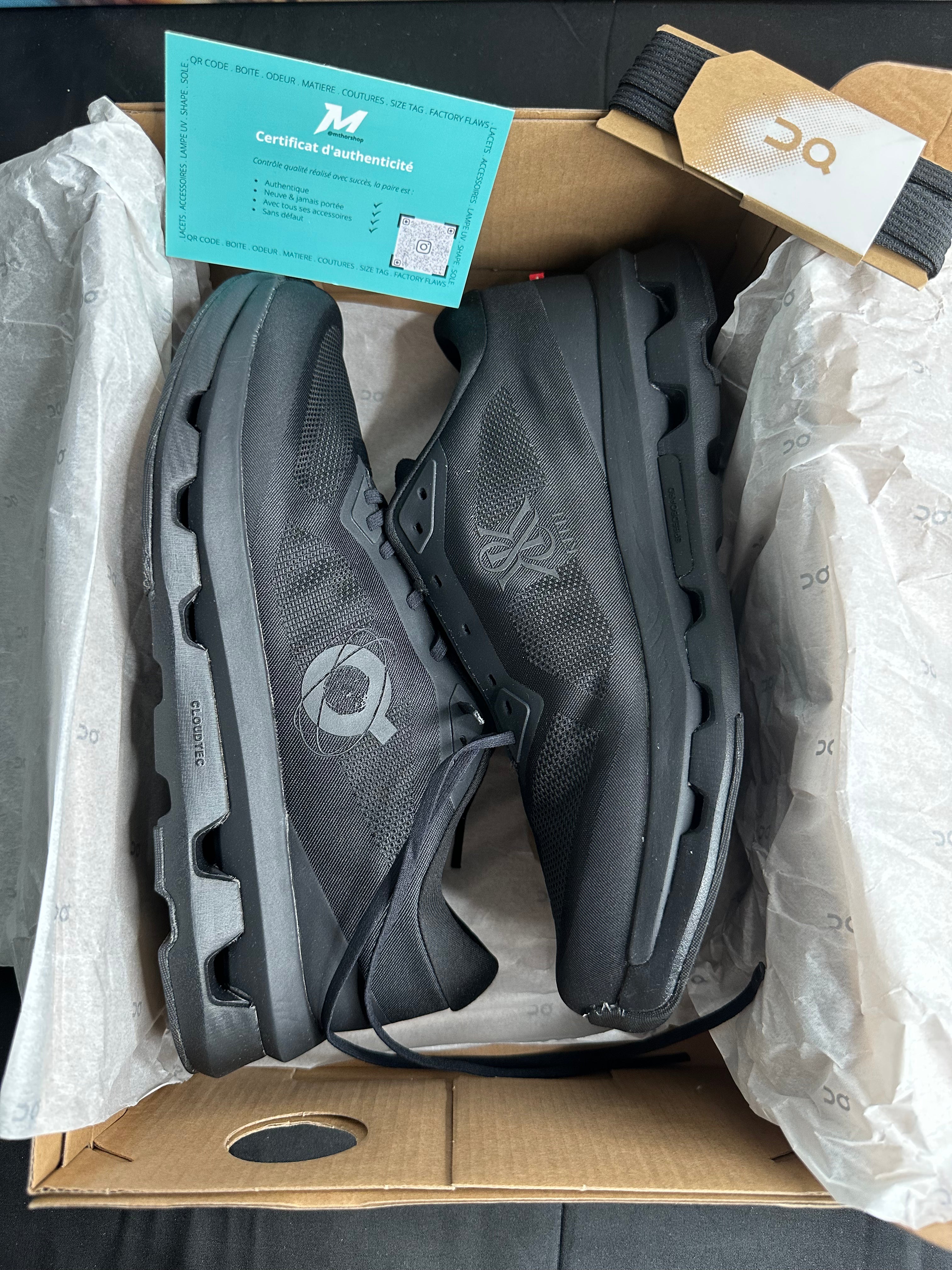 On Running Cloudzone Kith Black