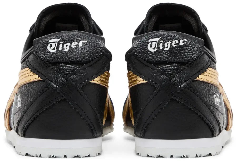 Onitsuka Tiger Mexico 66 Black Gold Silver
