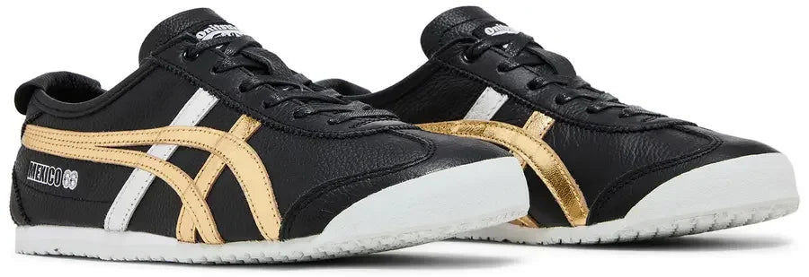 Onitsuka Tiger Mexico 66 Black Gold Silver