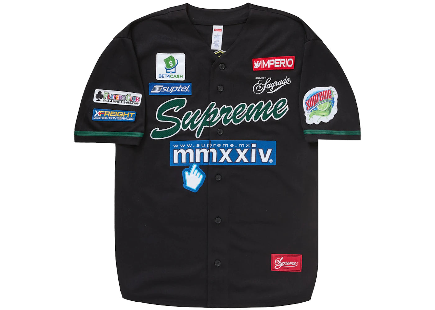 Supreme Chosen One Baseball Jersey Black -1